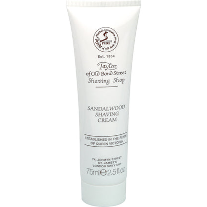 Taylor of Old Bond Street Sandelholz Rasiercreme Tube 75 ml