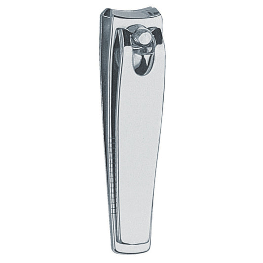 YES Solingen Nagelknipser mit Feile – Spezialstahl, verchromt, Hebel mit Nagelfeile