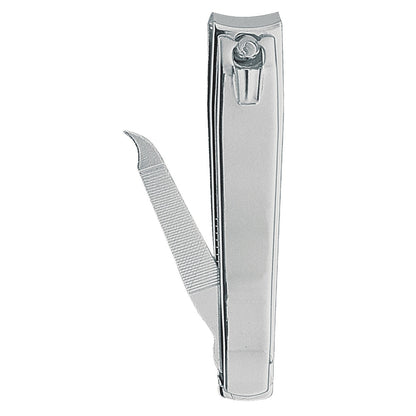 YES Solingen Nagelknipser mit Feile und Reiniger 8 cm