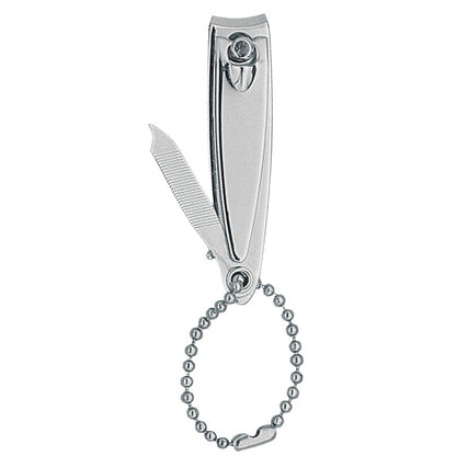 YES Solingen Nagelknipser mit Kettchen und Feile 6 cm