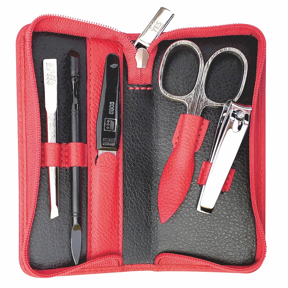 Yes Manicure Rv Etui 5-TLG. Rot