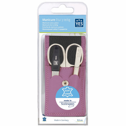 Yes Manicure Taschenetui 3-TLG. Lavendel