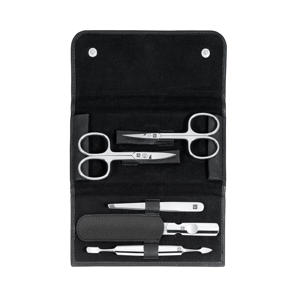 Classic Inox Maniküre Set Schwarz
