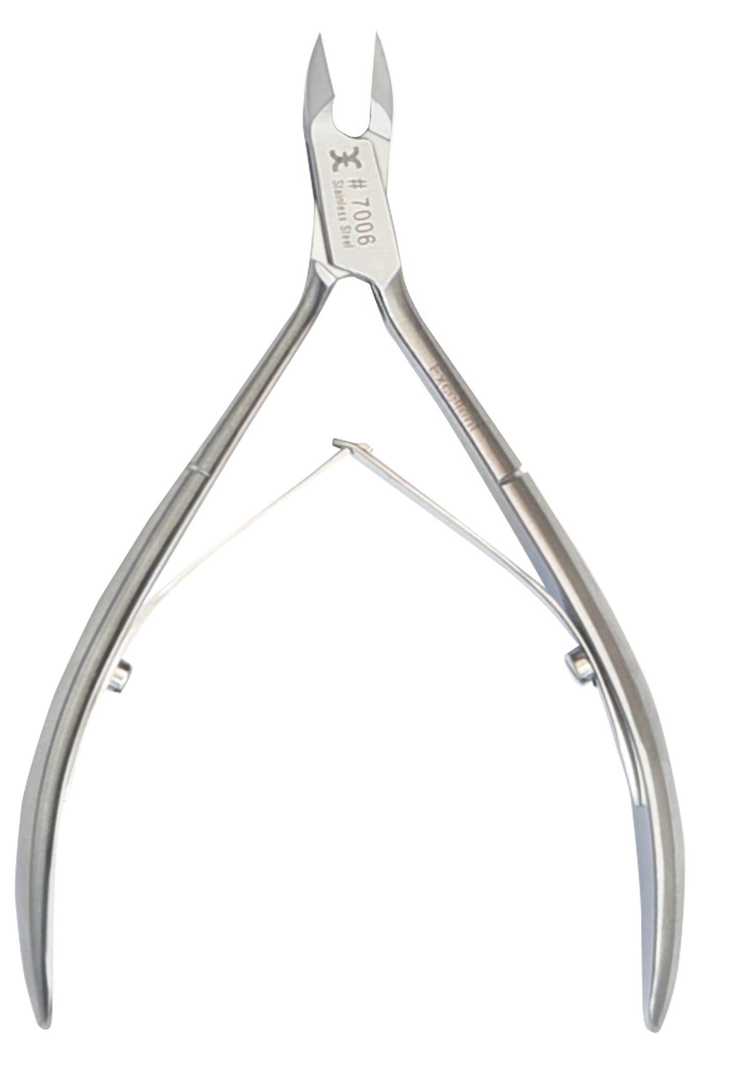 Cuticle nippers 10 cm, curved cutting edge 9.0 mm