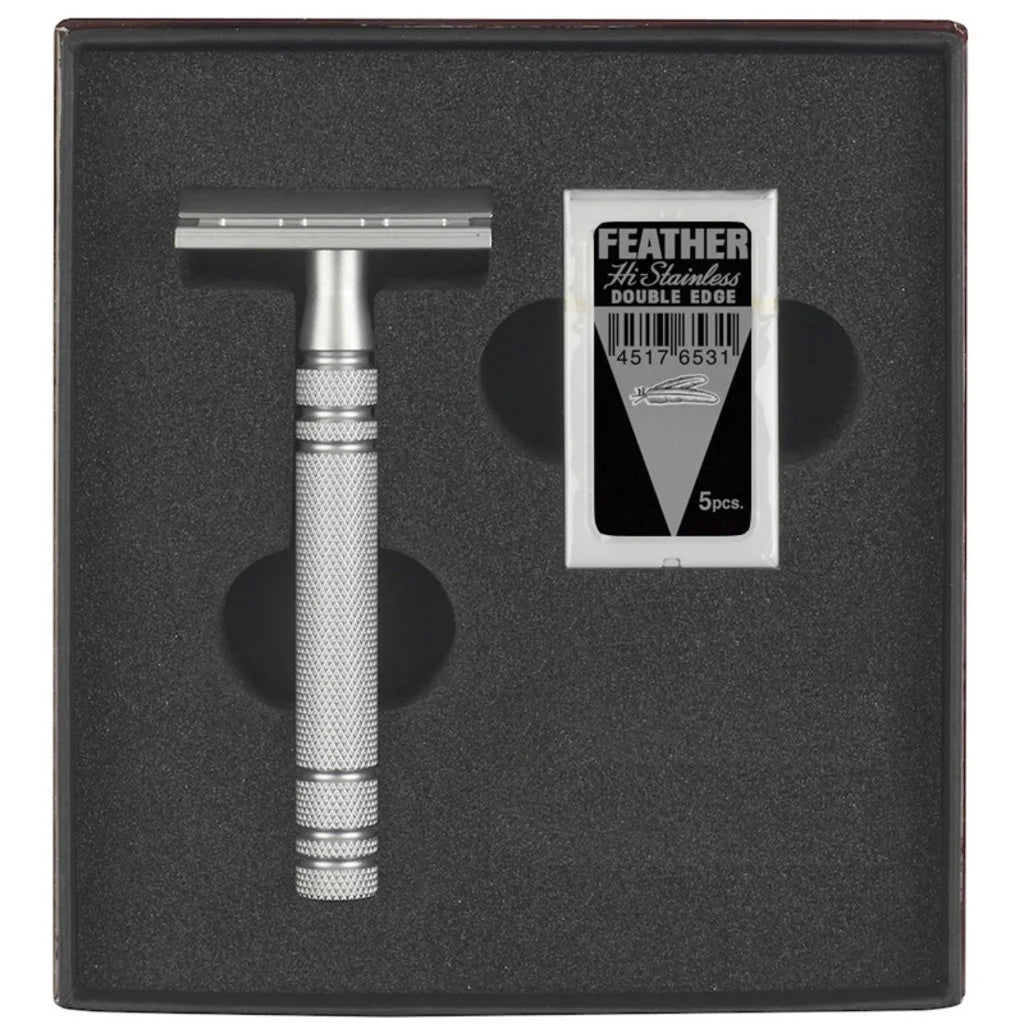 FEATHER Rasierhobel AS-D2, Edelstahl
