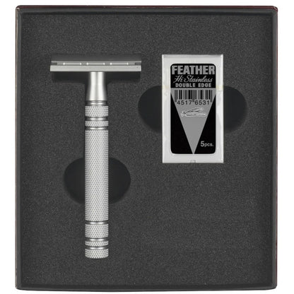 FEATHER Rasierhobel AS-D2, Edelstahl