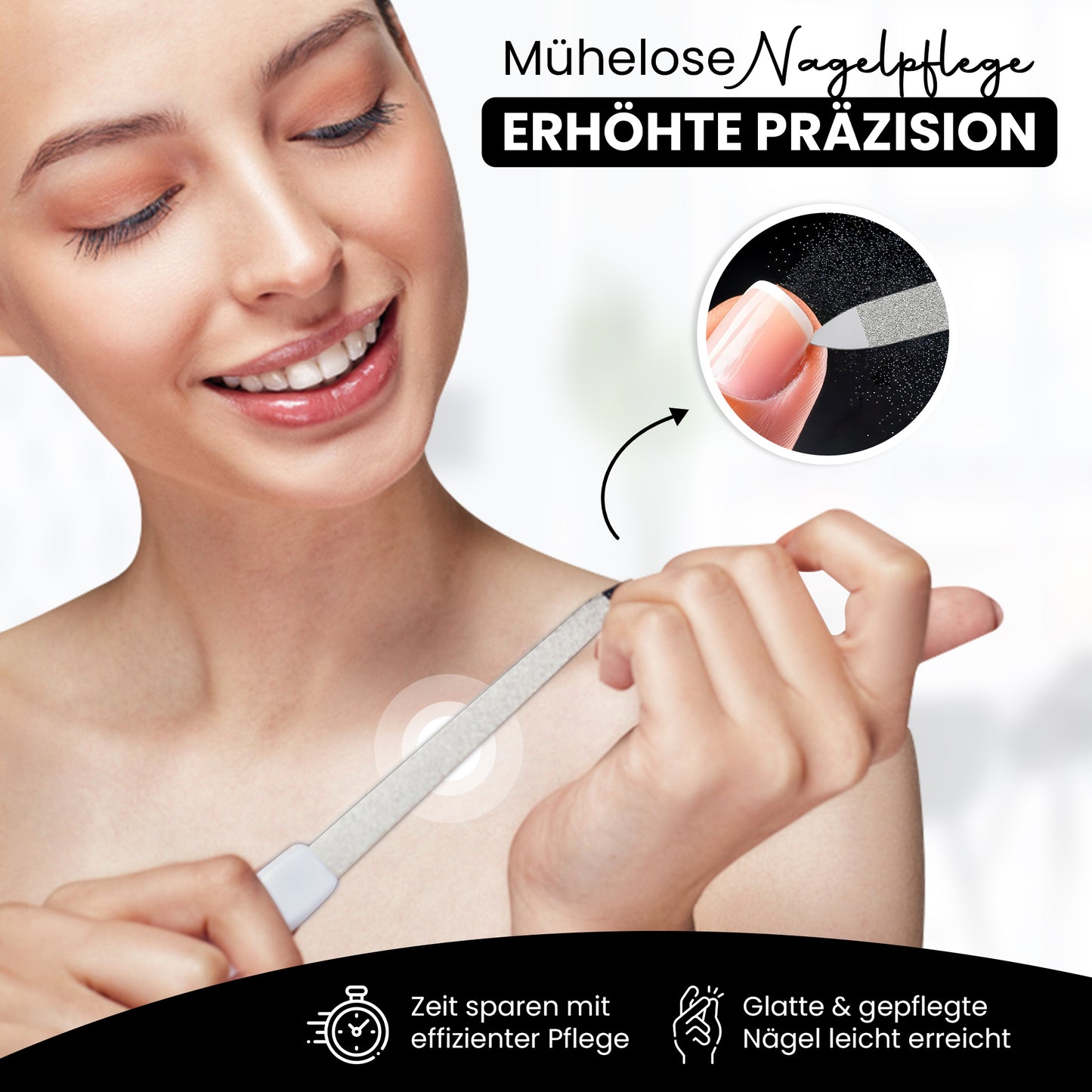 Nagelfeilen Set - 3er Set - Made in Solingen