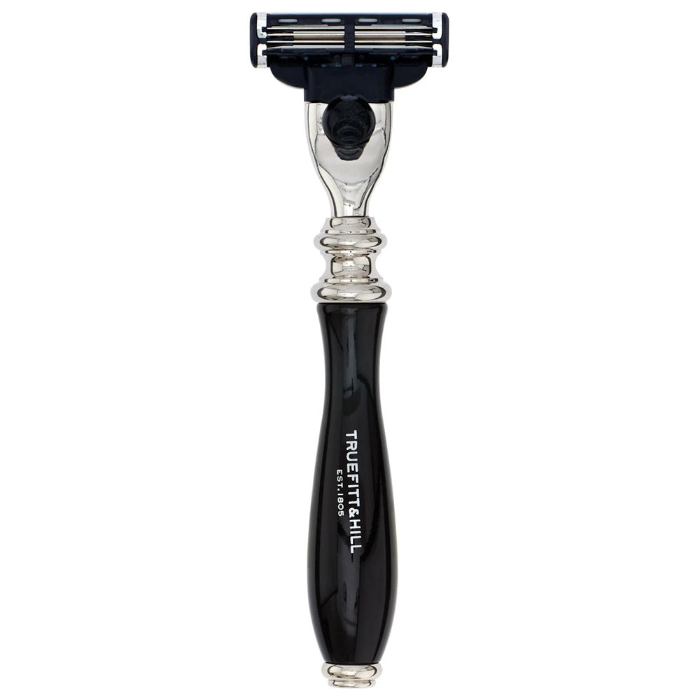 Truefitt & Hill Wellington Mach3 Razor Ebony